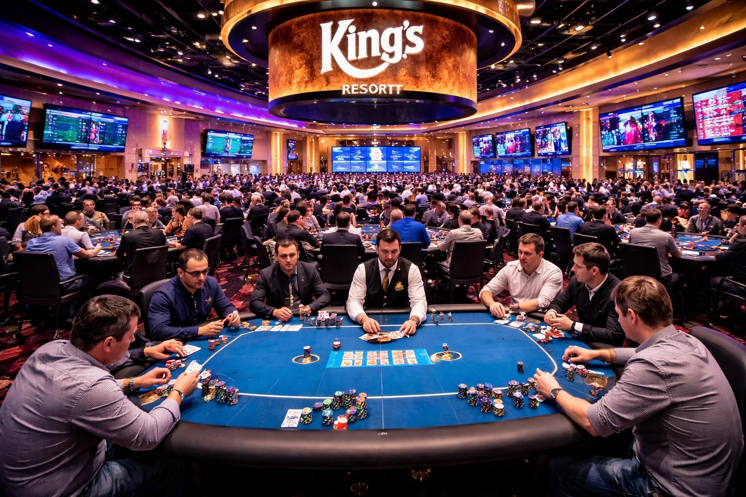 découvrez la salle de poker king’s resort à rozvadov, en république tchèque, un lieu incontournable pour les passionnés de poker avec des tournois passionnants et une ambiance unique.