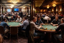 Diff&eacute;rences entre les salles Casino Tourneys & Cash Rooms &agrave; Commerce