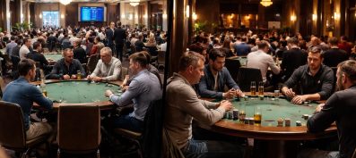 Diff&eacute;rences entre les salles Casino Tourneys & Cash Rooms &agrave; Commerce