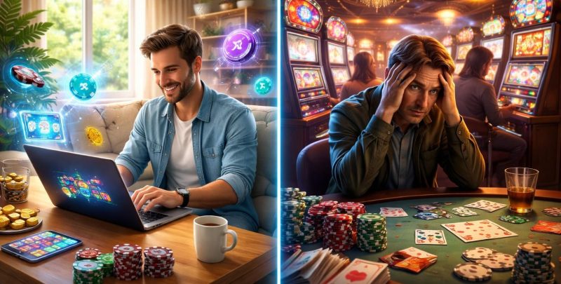 Les avantages de jouer sur Casinozer par rapport aux casinos traditionnels