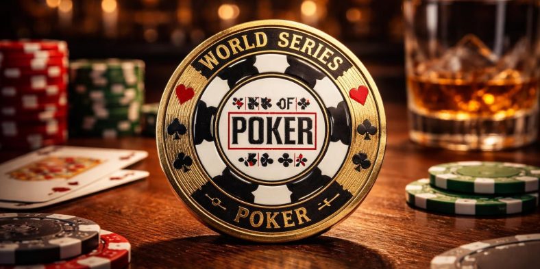 L&rsquo;histoire fascinante du jeton de poker WSOP : un symbole de l&eacute;gende