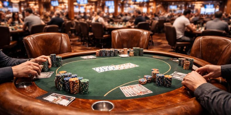 Visite virtuelle de la salle de poker Winstar World Casino &agrave; Thackerville aux USA
