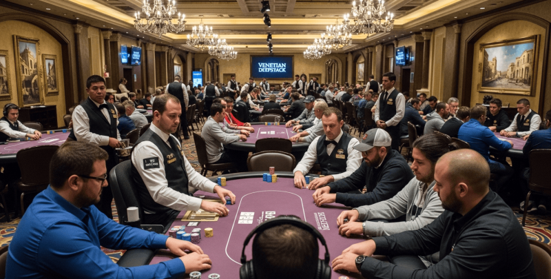 Les &eacute;v&eacute;nements &agrave; ne pas manquer dans la salle de poker Venetian DeepStack aux USA