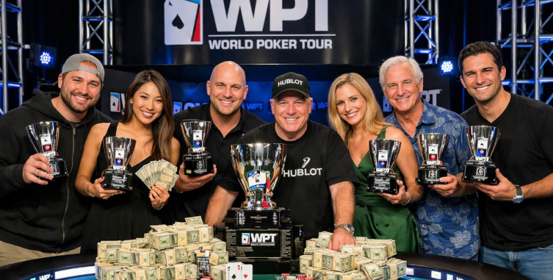 Les plus grands champions des tournois WPT : portraits et anecdotes