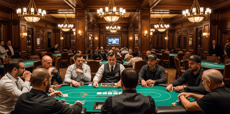D&eacute;couvrez la salle The Poker Room du Casino Philippine &agrave; Manille