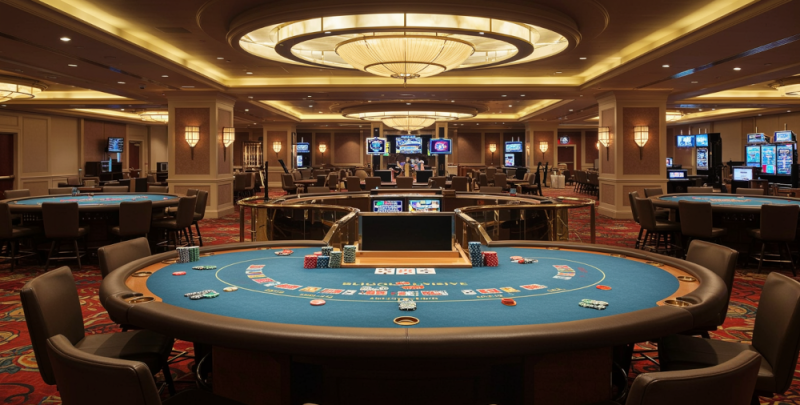 Découvrez la salle de poker Beau Rivage à Biloxi aux USA pour une expérience inoubliable