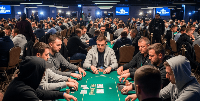 Un aper&ccedil;u des tournois palpitants &agrave; la salle de poker Dusk Till Dawn &agrave; Nottingham au Royaume-Uni