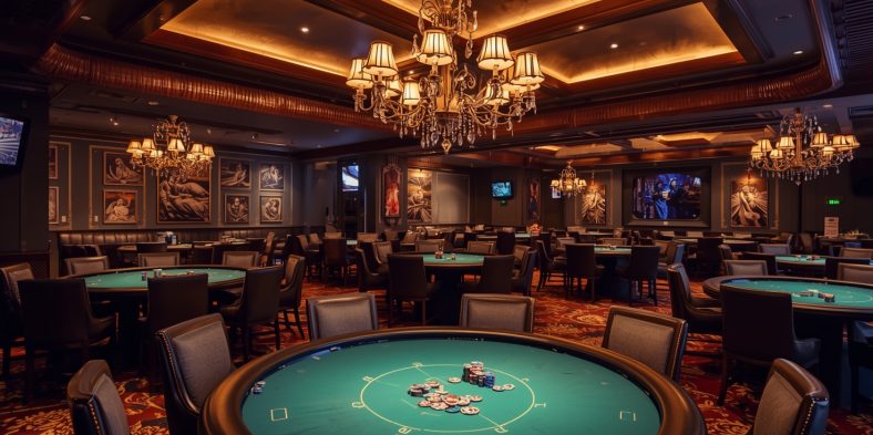 Découvrez la salle de poker Olympia Poker Club à Prague comme jamais