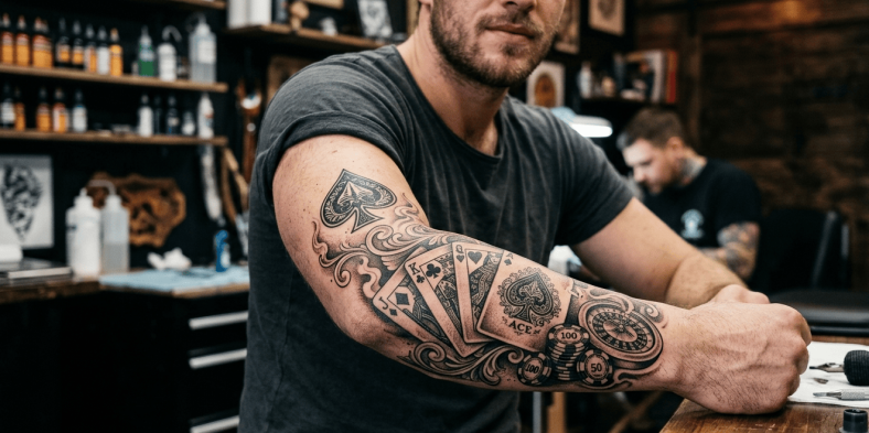 Tatouages de cartes : quelle signification pour votre prochain projet ?