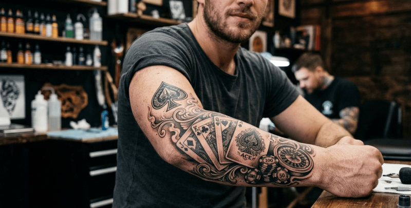 Tatouages de cartes : quelle signification pour votre prochain projet ?